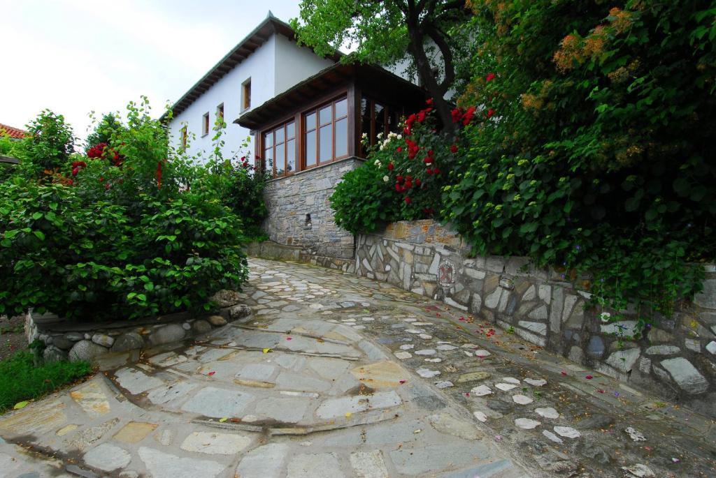 Archontiko Iatridis Hotel Mourésion Buitenkant foto