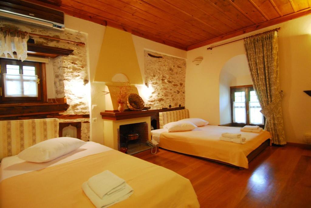 Archontiko Iatridis Hotel Mourésion Buitenkant foto
