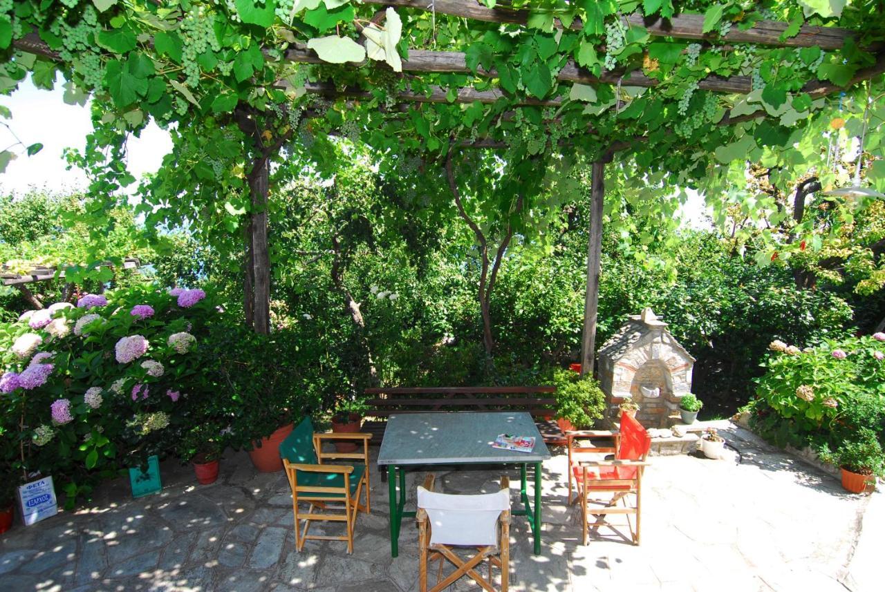Archontiko Iatridis Hotel Mourésion Buitenkant foto